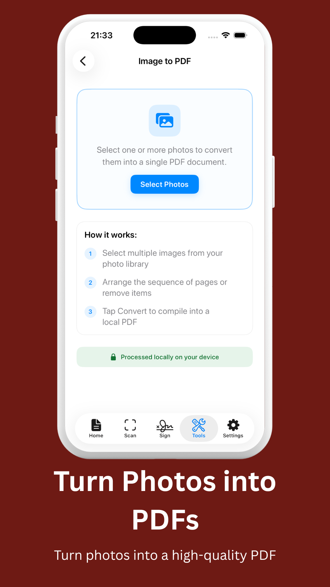MyPDF App Feature Screenshot 6